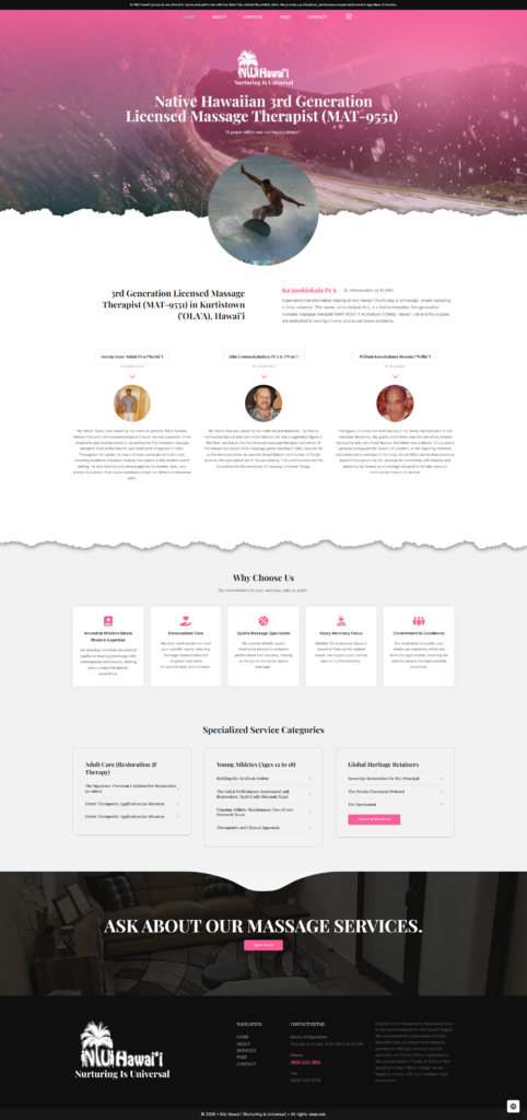 Website design 3